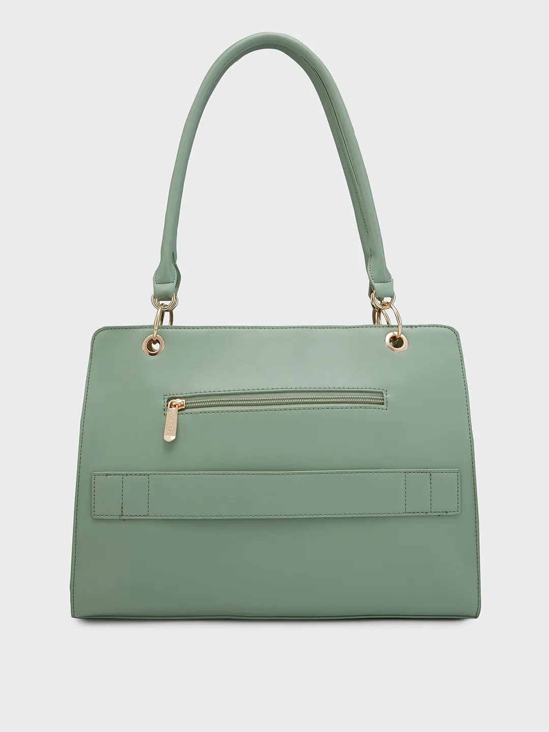 Caprese Capri Large Mint Satchel Bag - Image 6