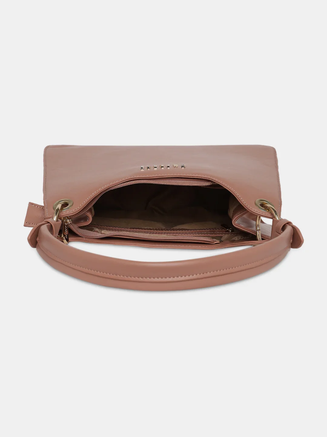 Caprese Capri Small Dusky Pink Satchel Bag - Image 10