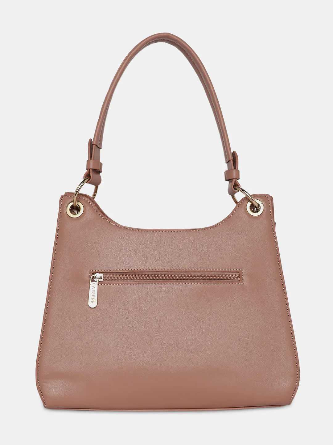 Caprese Capri Small Dusky Pink Satchel Bag - Image 7