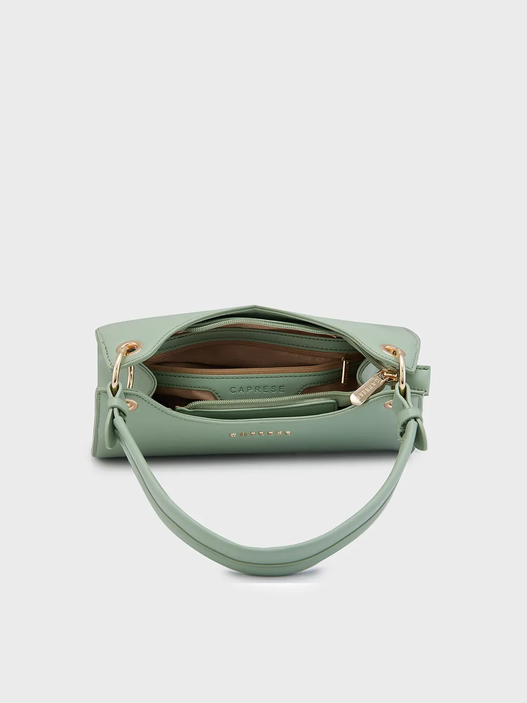 Caprese Capri Small Mint Satchel Bag - Image 10