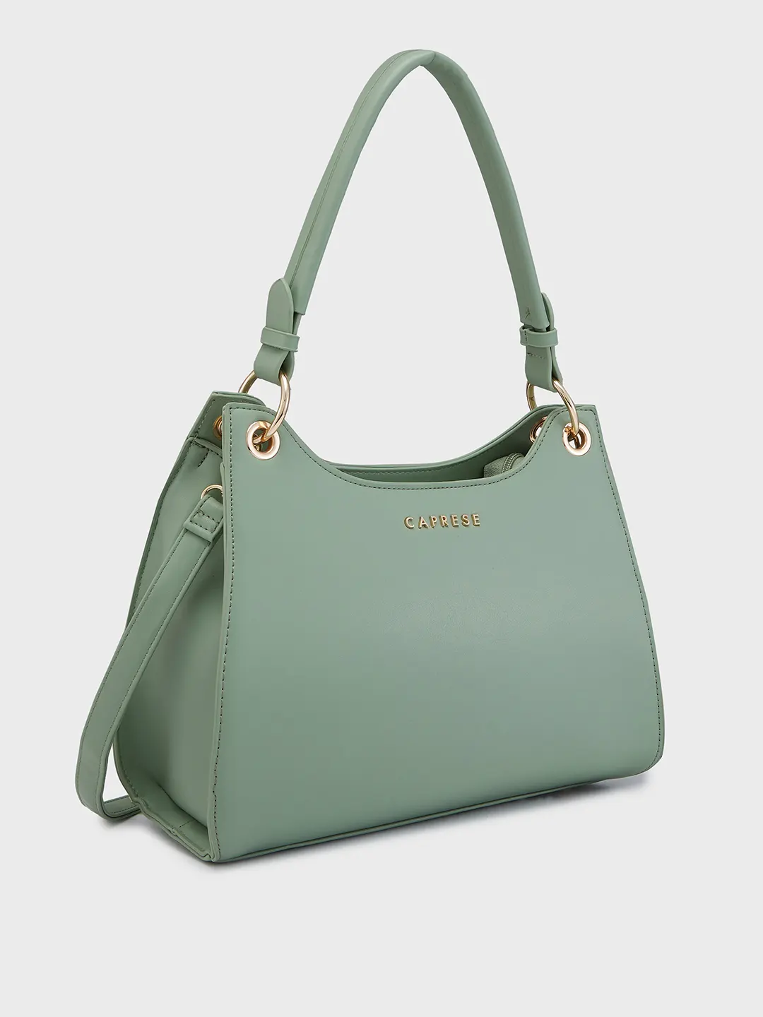 Caprese Capri Small Mint Satchel Bag - Image 4