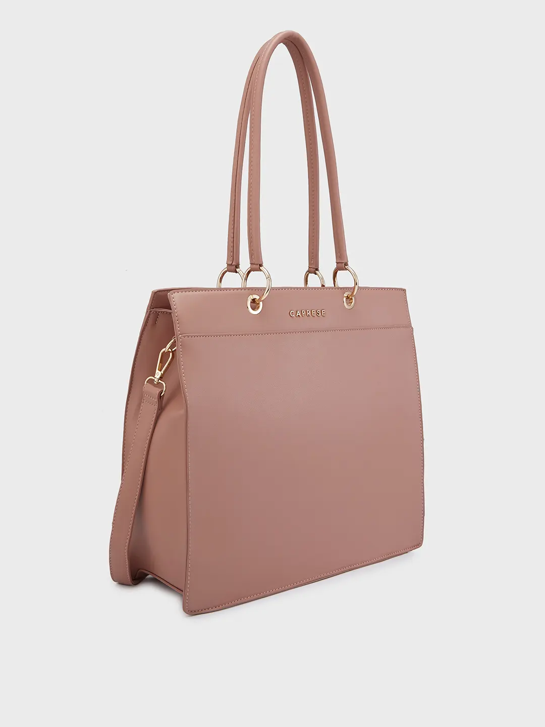 Caprese Capri Large Pink Tote Bag - Image 4