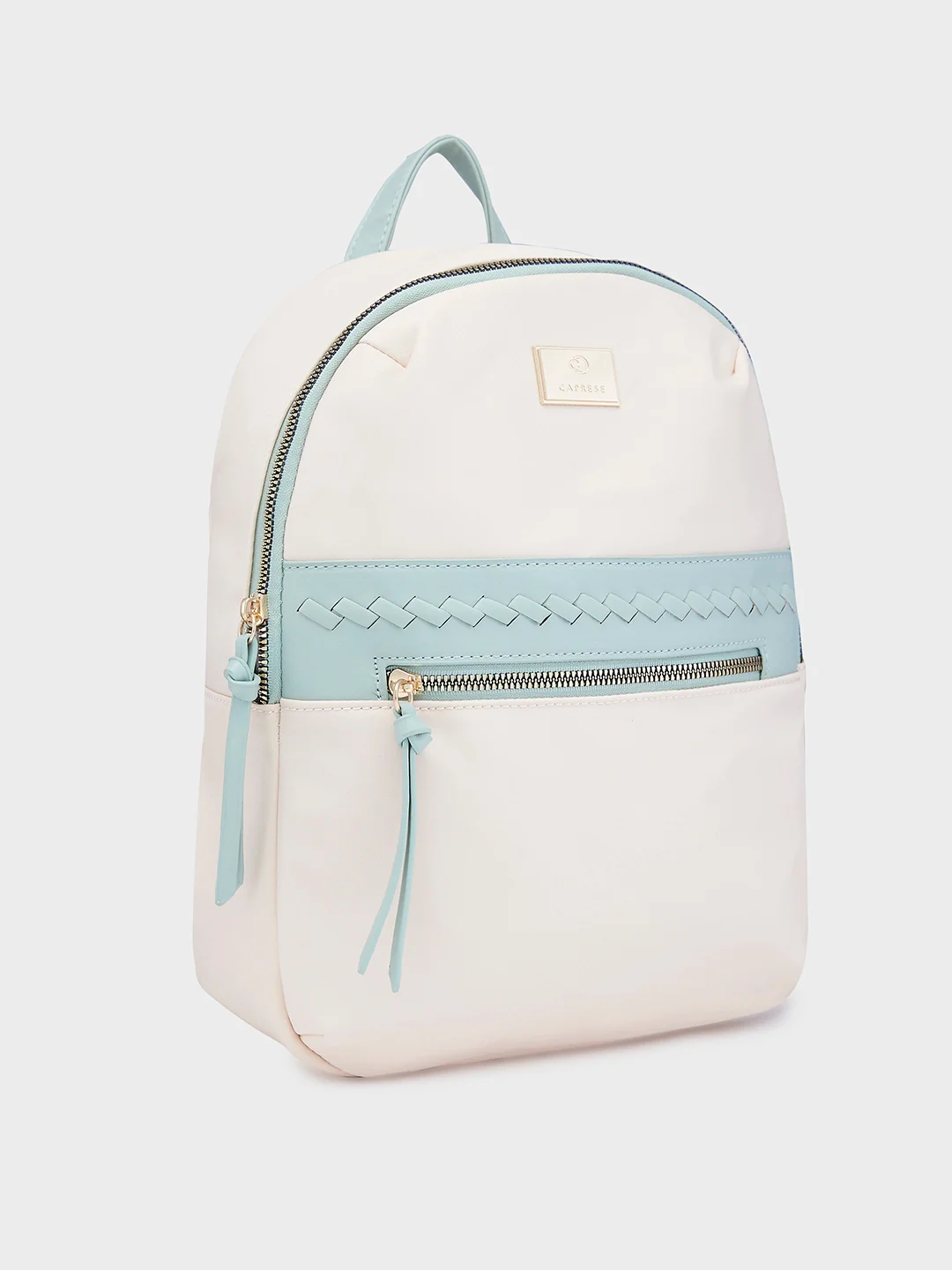 Caprese Carson Medium White Backpack - Image 5