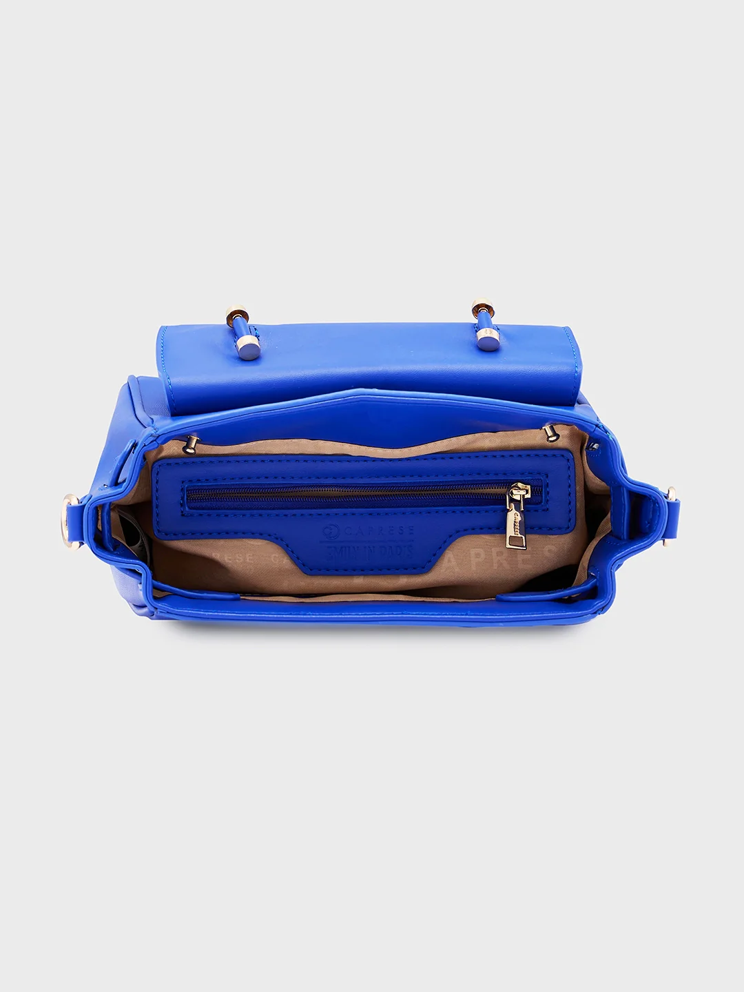 Caprese Casey Medium Blue Sling Bag - Image 10