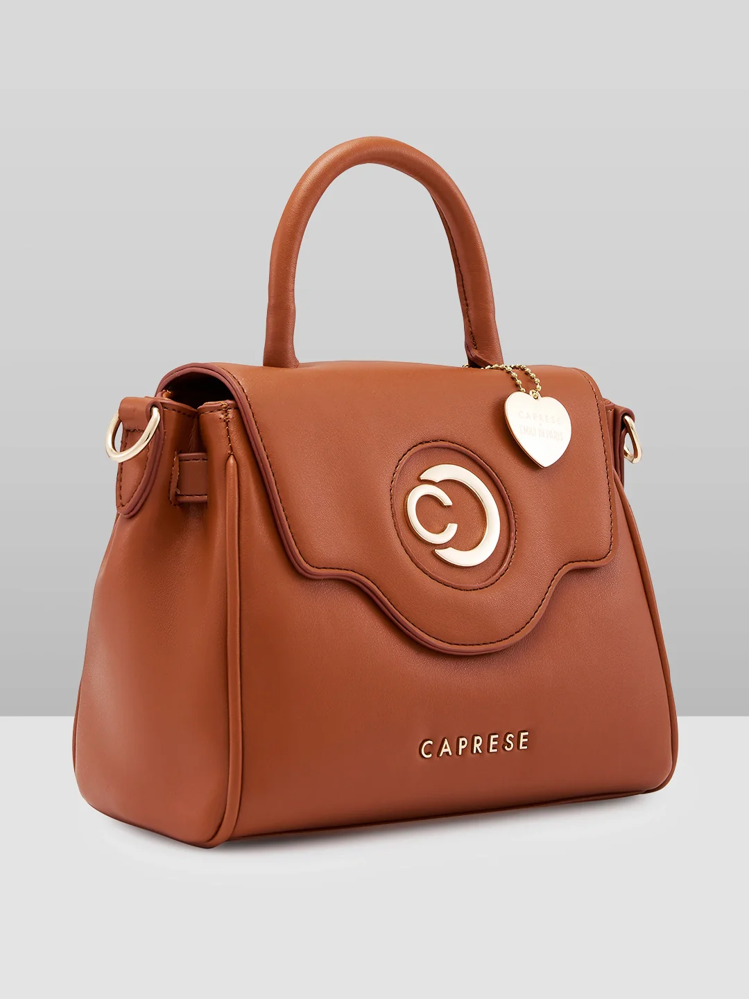 Caprese Casey Medium Tan Sling Bag - Image 5
