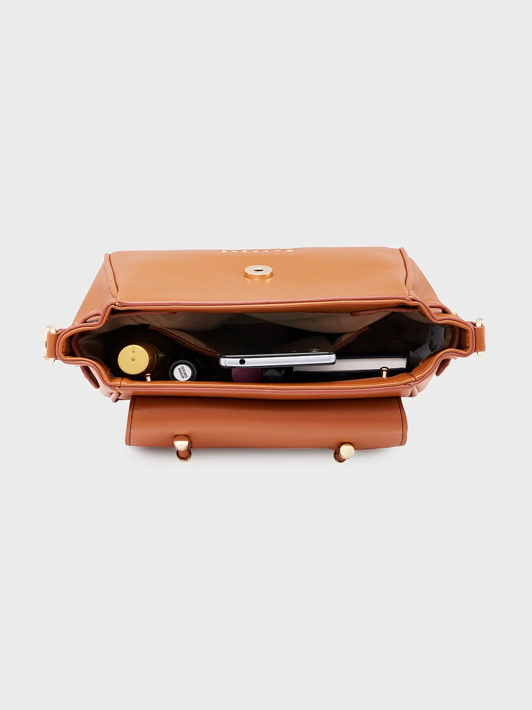 Caprese Casey Medium Tan Sling Bag - Image 9