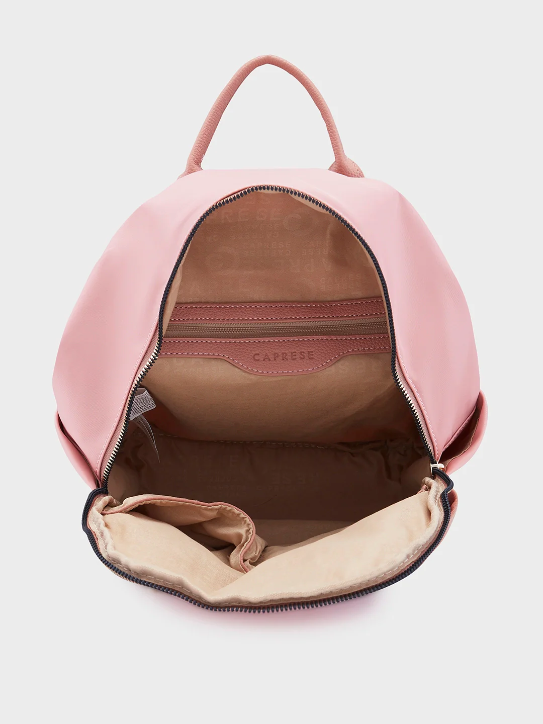 Caprese Casper Medium Pink Casual Backpack - Image 8