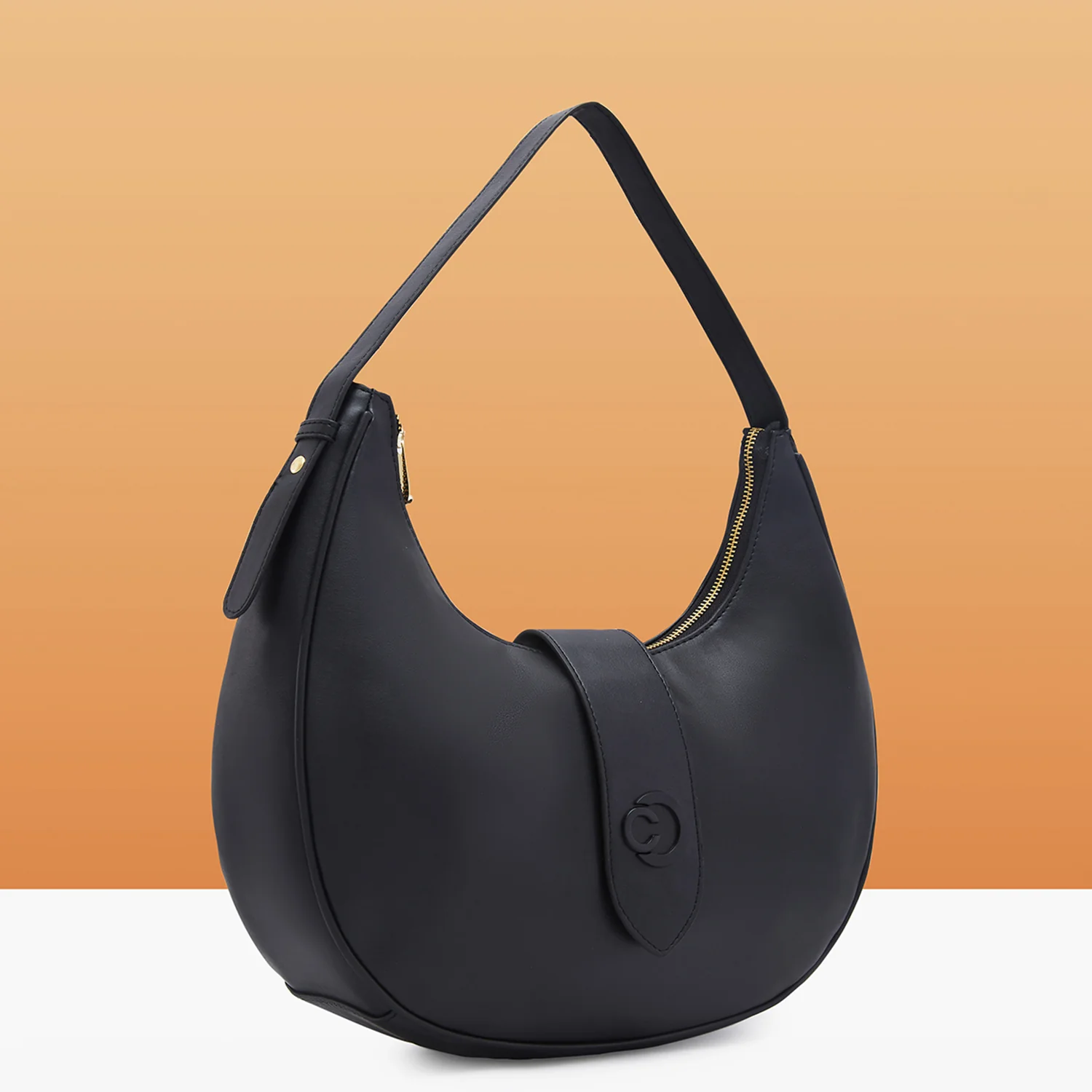 Caprese Celia Large  Black Crossbody Bag - Image 4