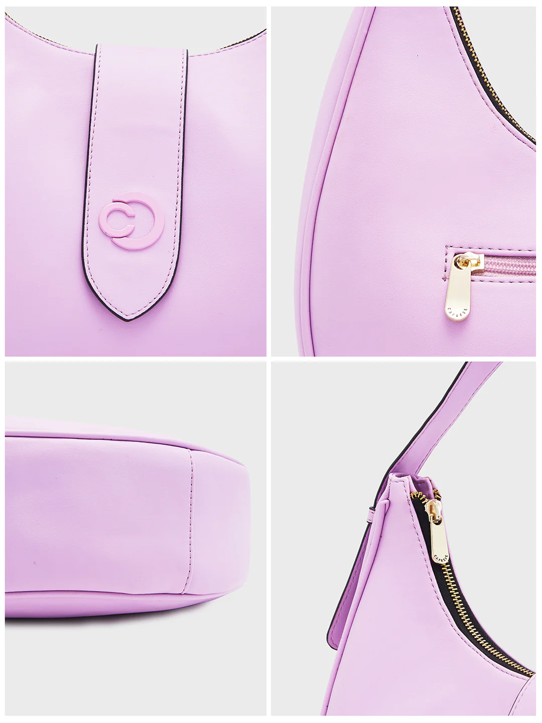 Caprese Celia Large  Mauve Hobo Bag - Image 13