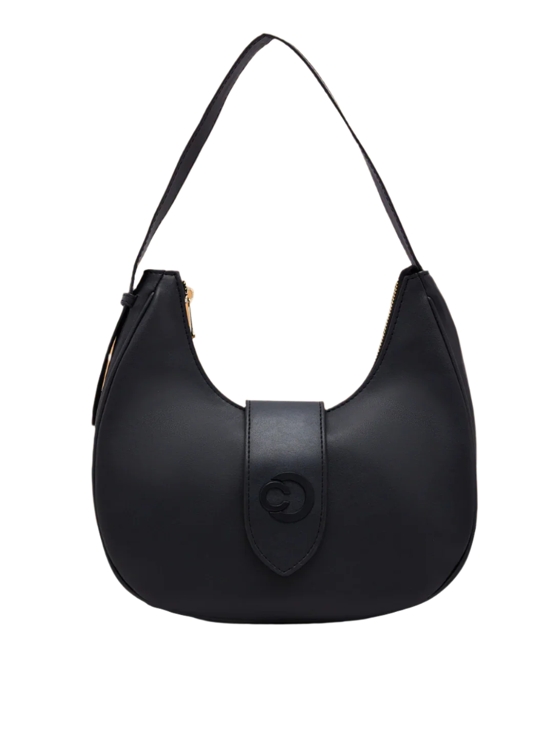 Caprese Celia Small Black Hobo Bag