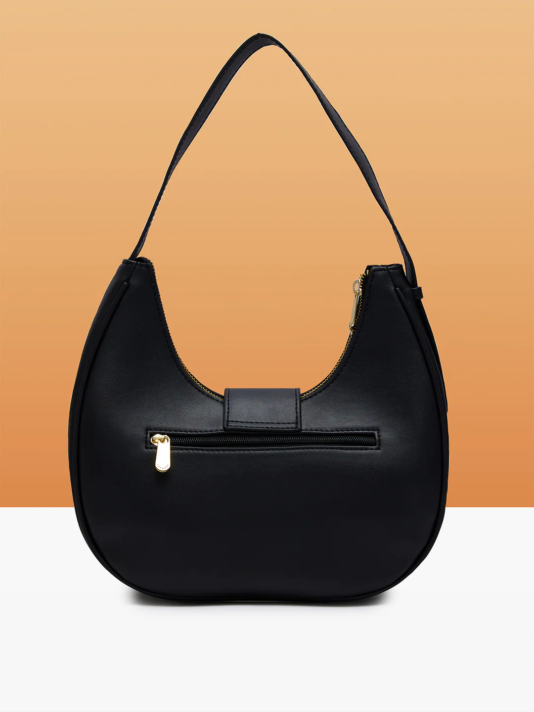 Caprese Celia Small Black Hobo Bag - Image 3