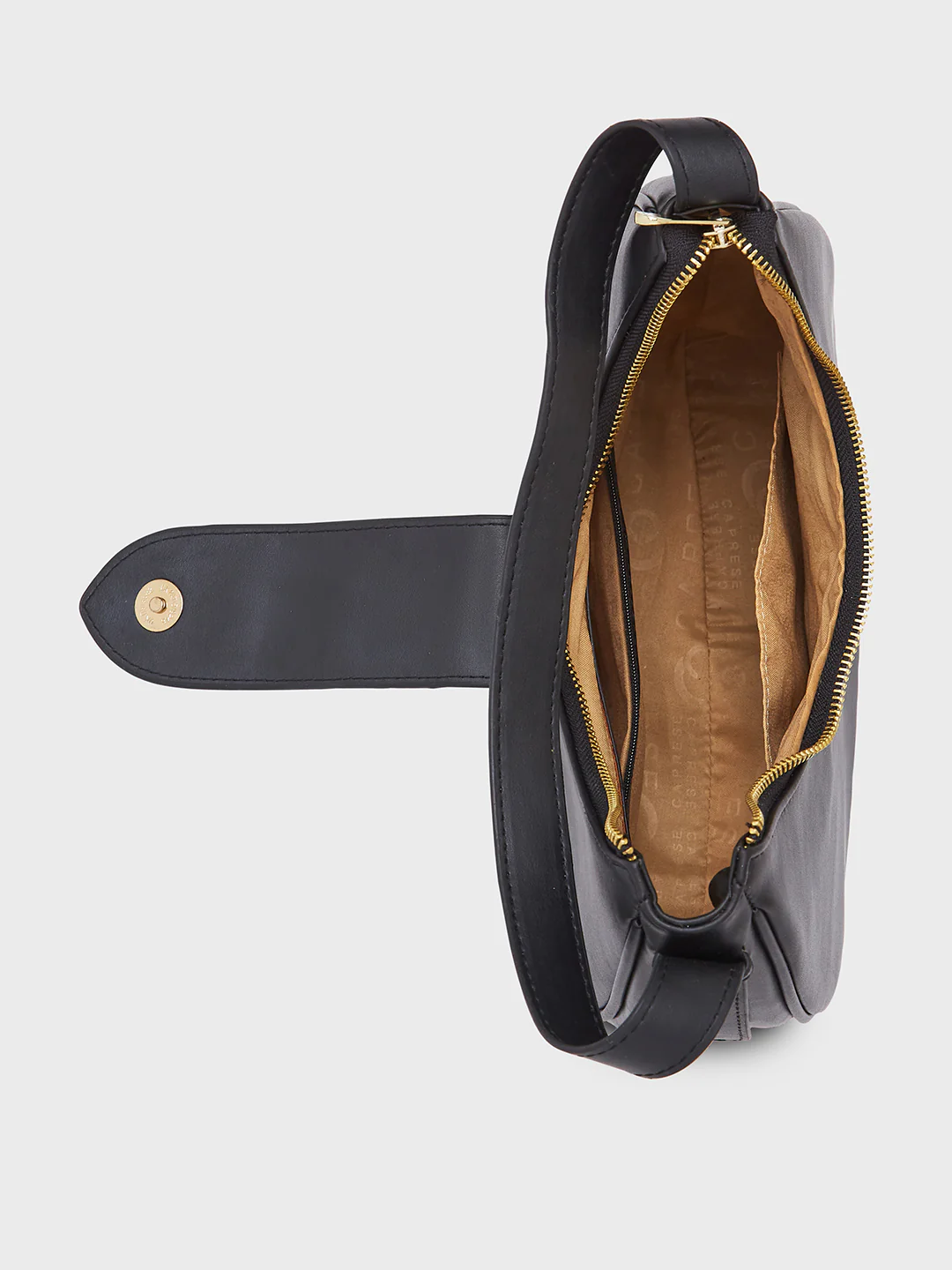 Caprese Celia Small Black Hobo Bag - Image 9