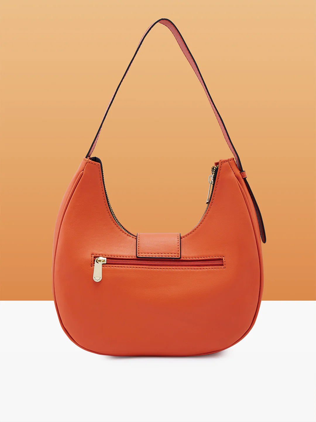 Caprese Celia Small Rust Hobo Bag - Image 3