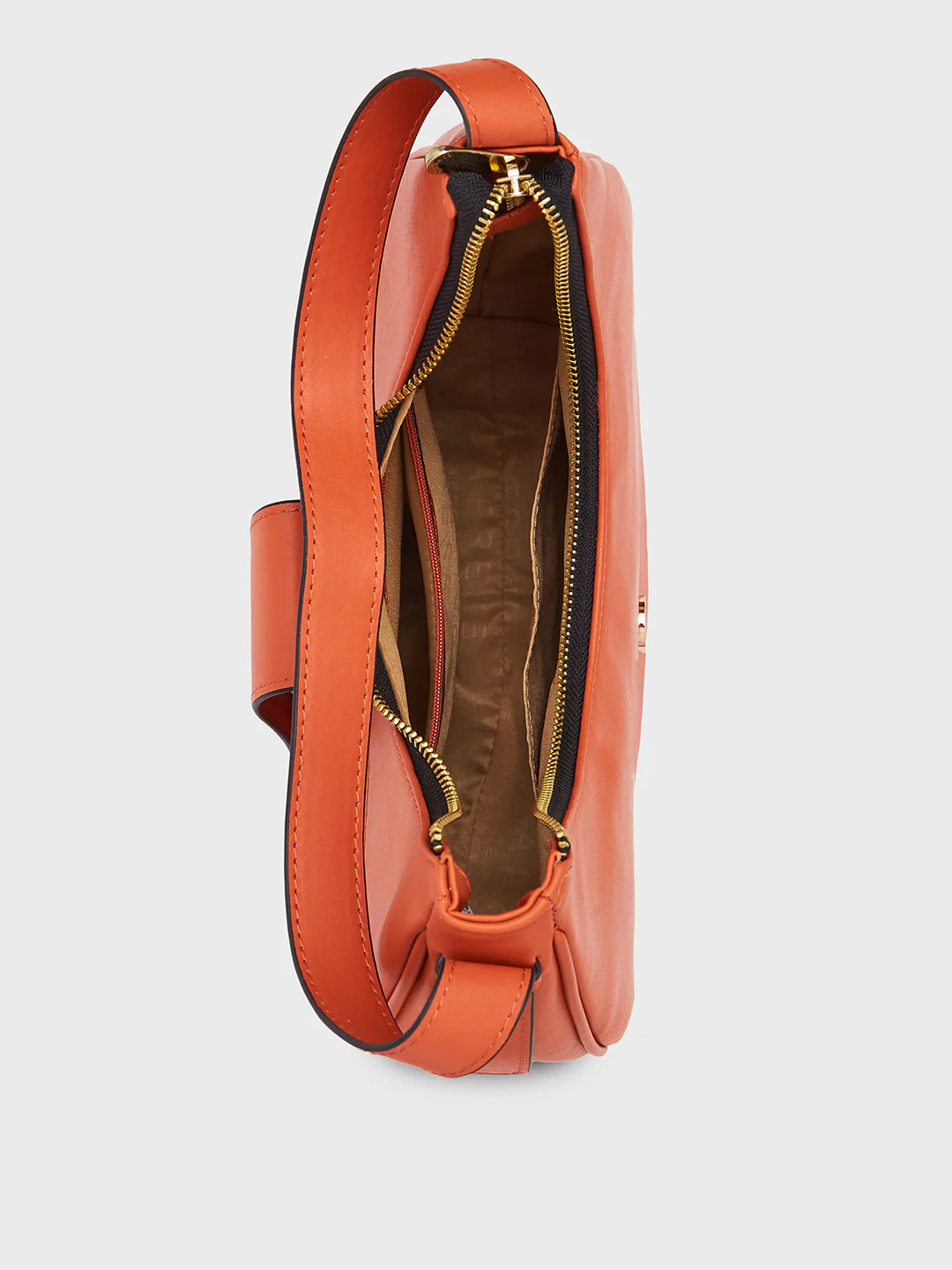 Caprese Celia Small Rust Hobo Bag - Image 9