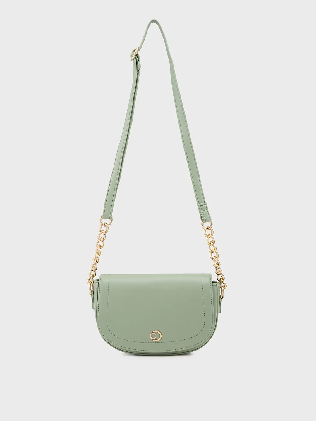 Caprese Charlot Medium Mint Sling Bag - Image 13