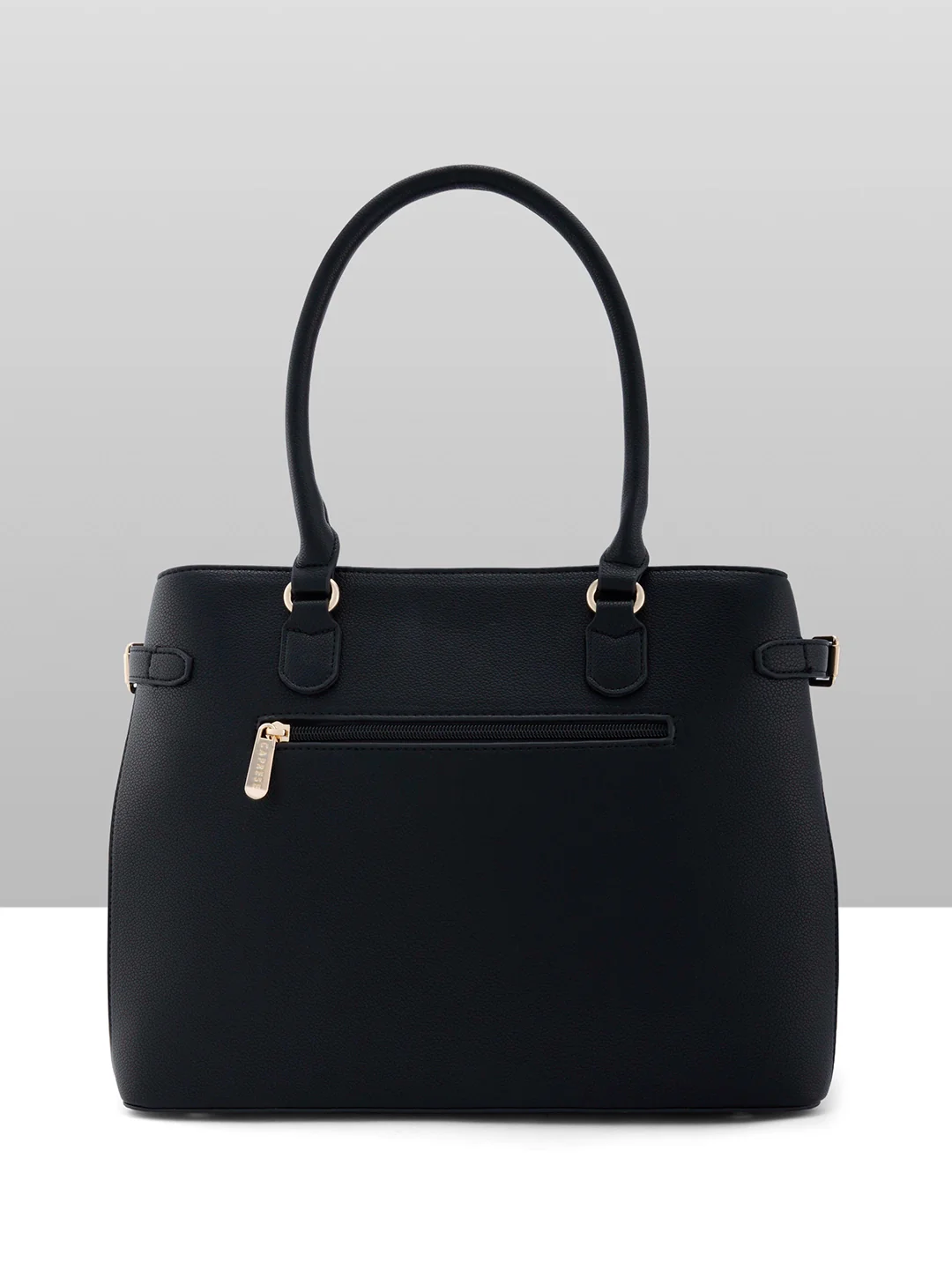 Caprese Chelsea Large Black Satchel Bag - Image 8