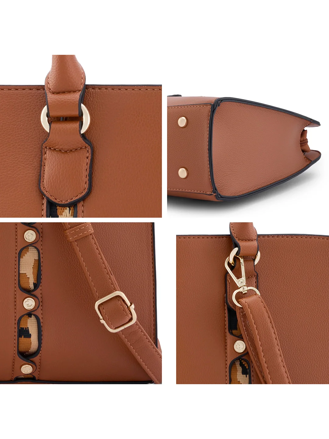 Caprese Chelsea Large Tan Laptop Bag Bag - Image 3