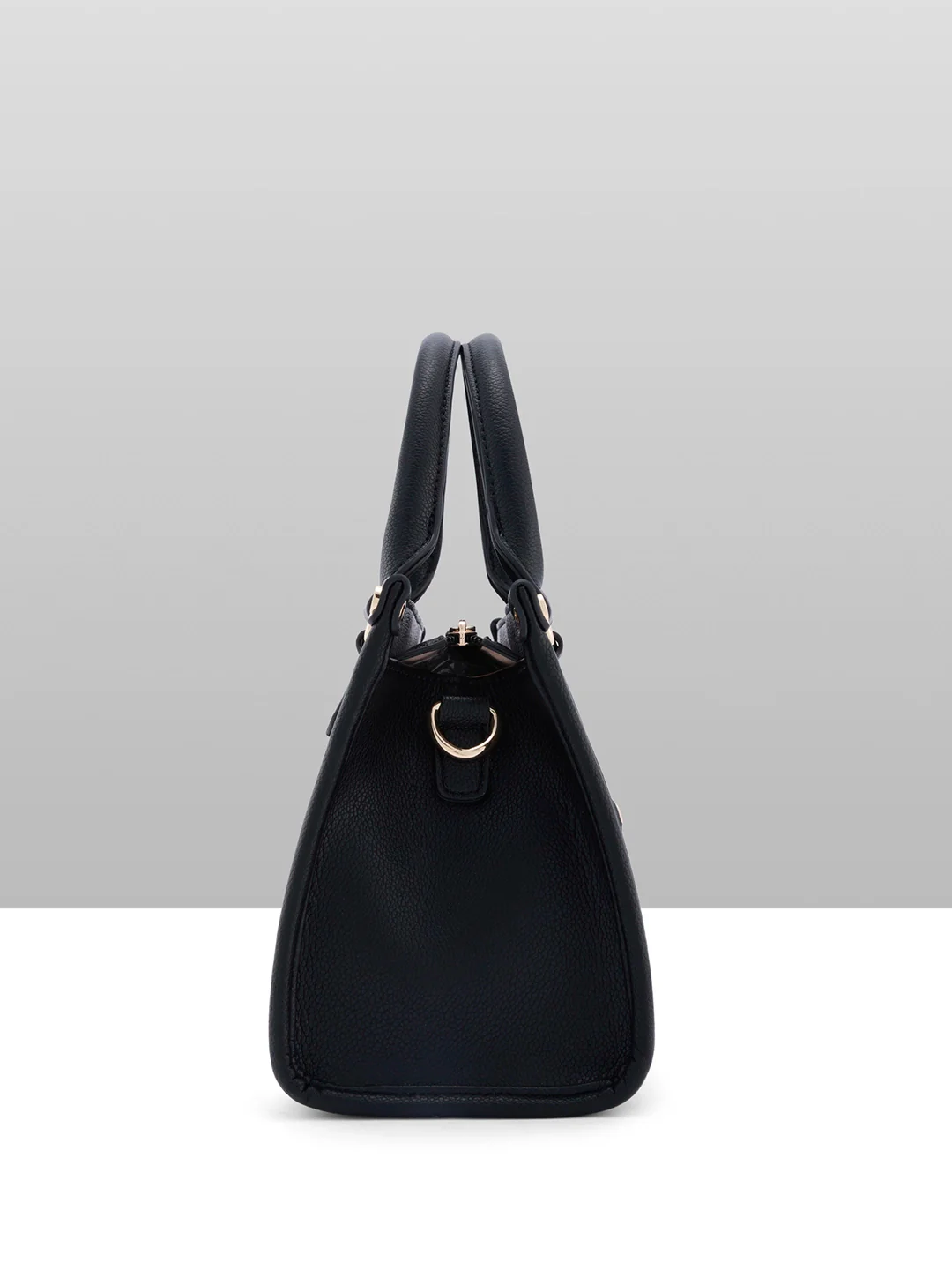 Caprese Chelsea Medium Black Satchel Bag - Image 10