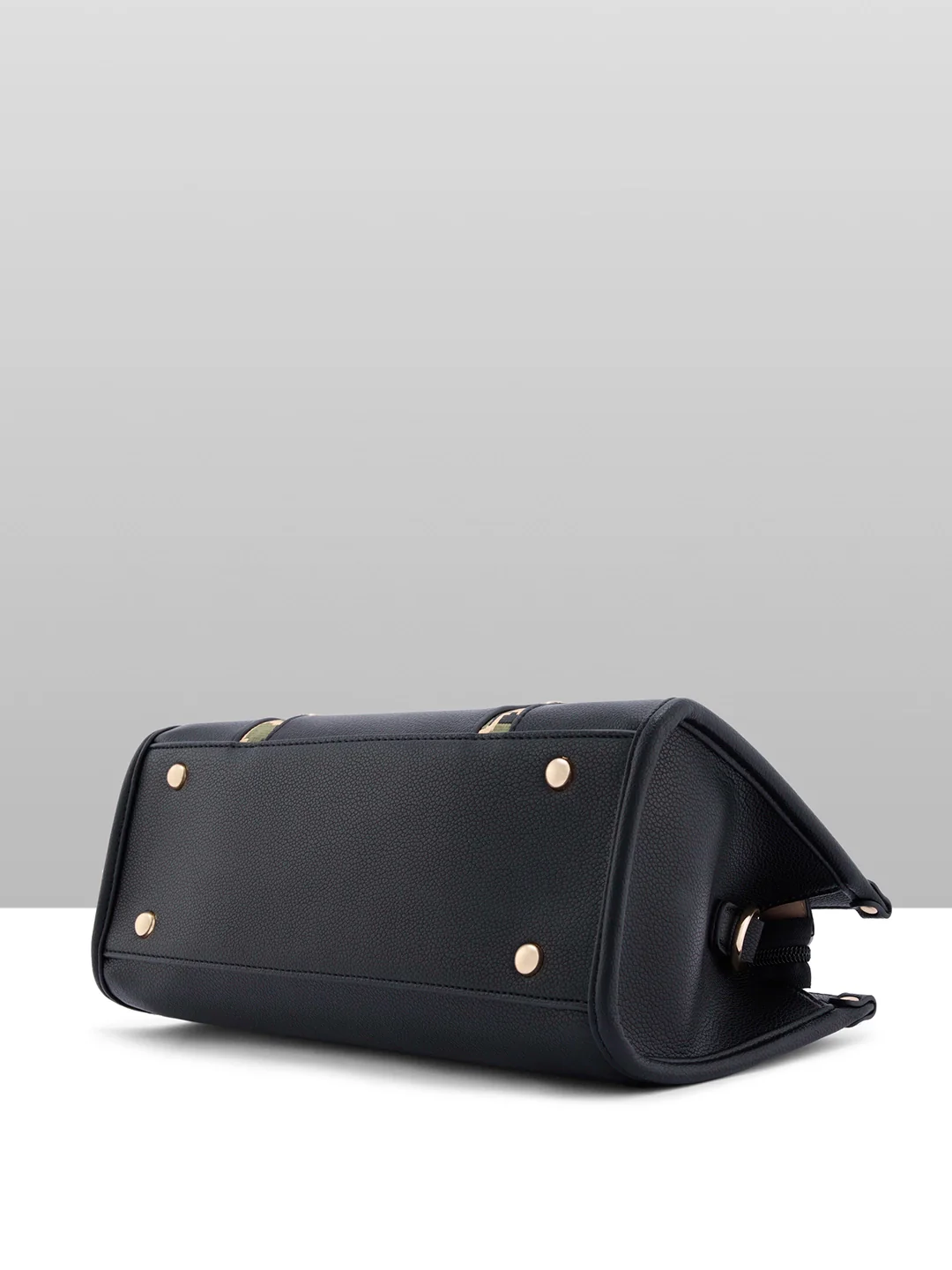 Caprese Chelsea Medium Black Satchel Bag - Image 11