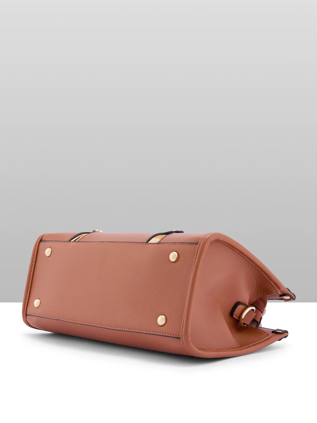 Caprese Chelsea Medium Tan Satchel Bag - Image 14