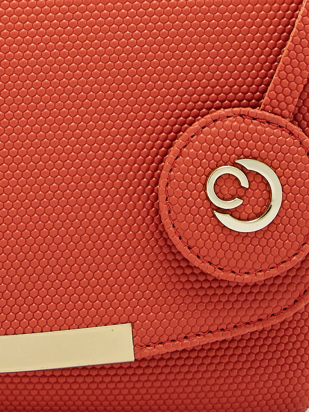 Caprese Cherry Medium Brick Sling Bag - Image 10