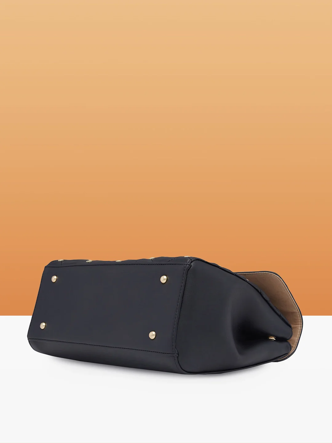 Caprese Cheryl Large Black Satchel Bag - Image 6