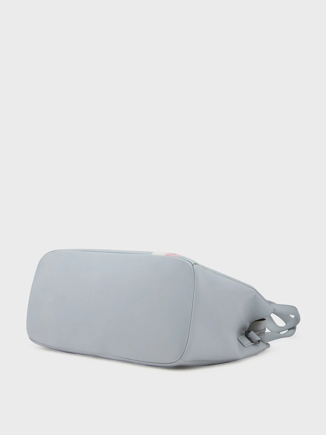 Caprese Chia Medium Light Grey Satchel Bag - Image 3