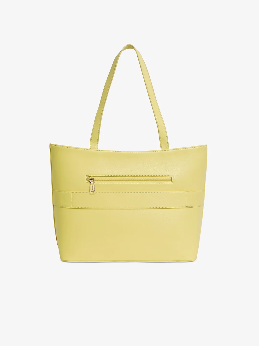Caprese Chloe Large Yellow Tote Bag - Image 6