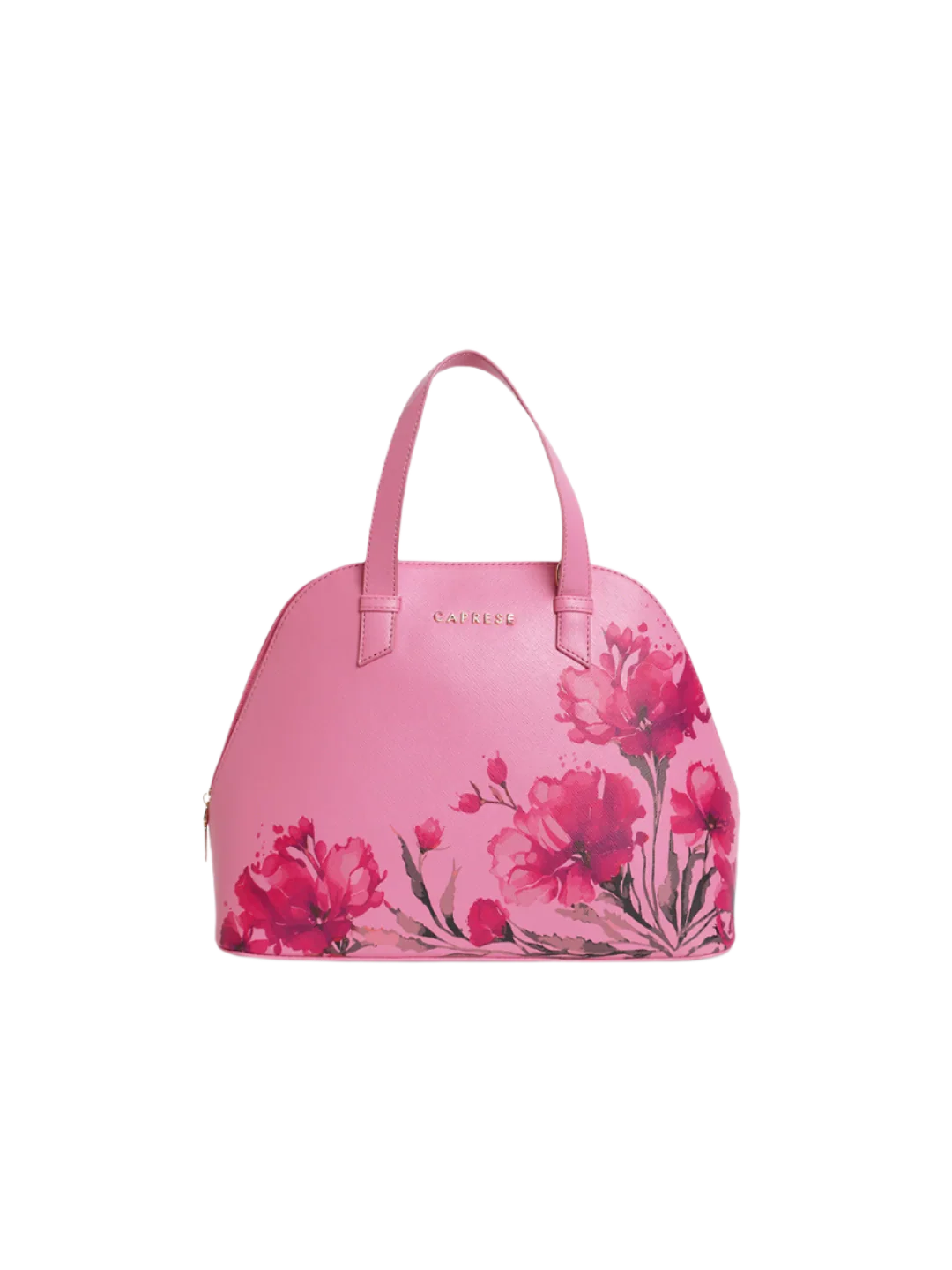 Caprese Chloe Medium Violet Satchel Bag