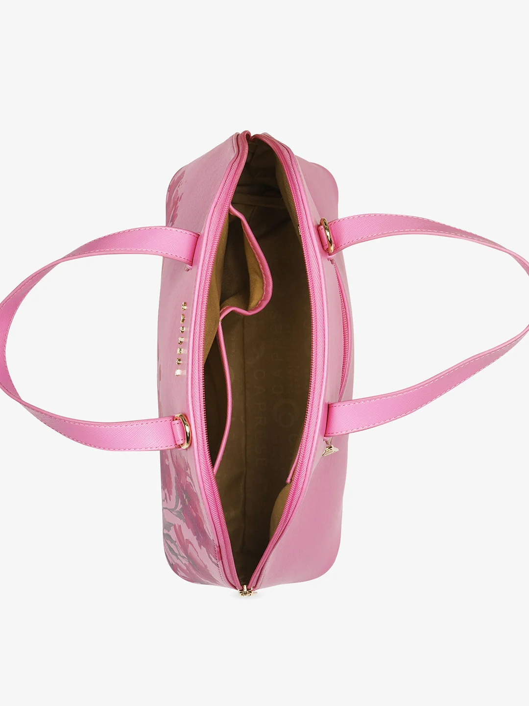 Caprese Chloe Medium Violet Satchel Bag - Image 5