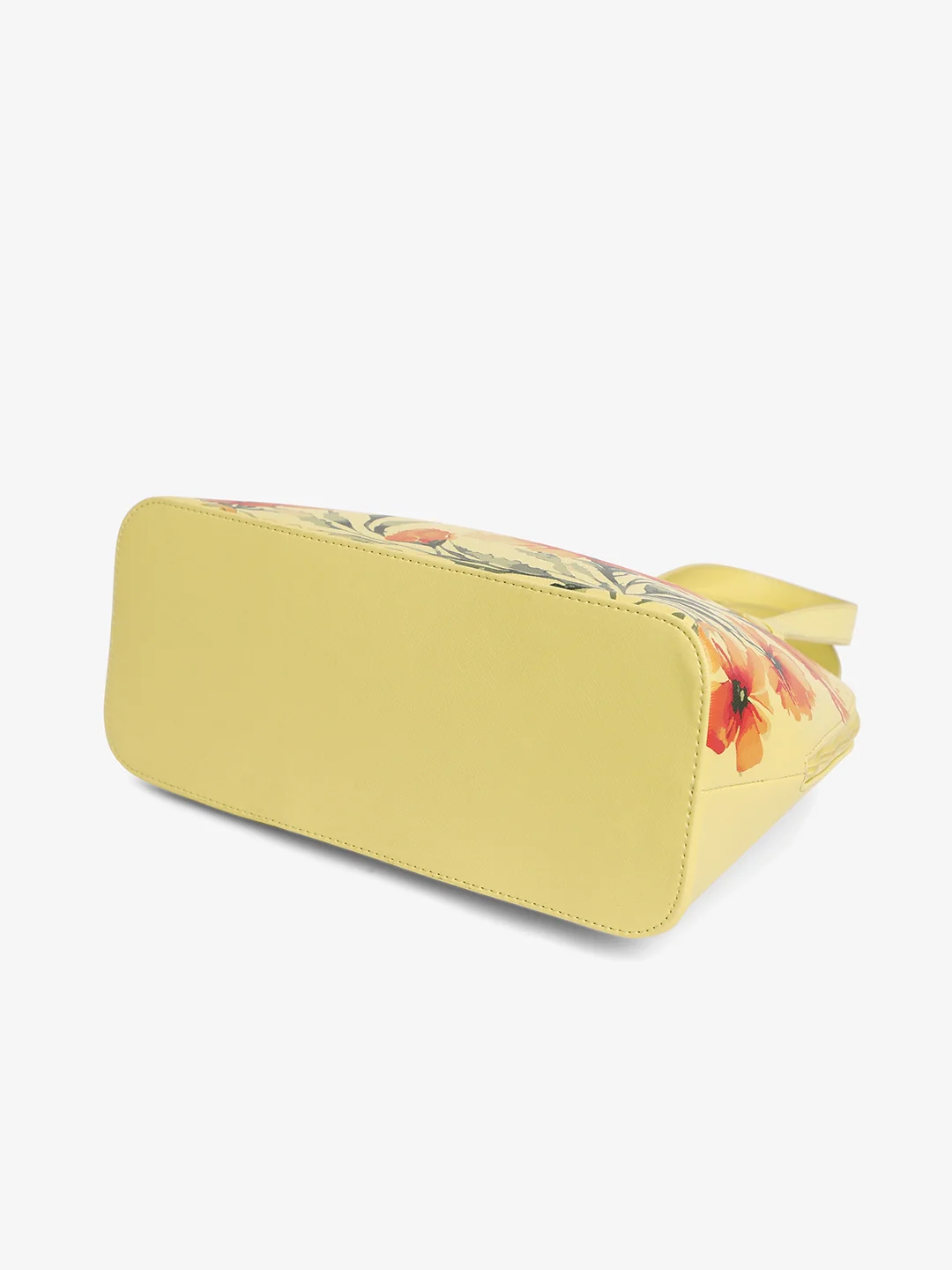 Caprese Chloe Medium Yellow Satchel Bag - Image 7
