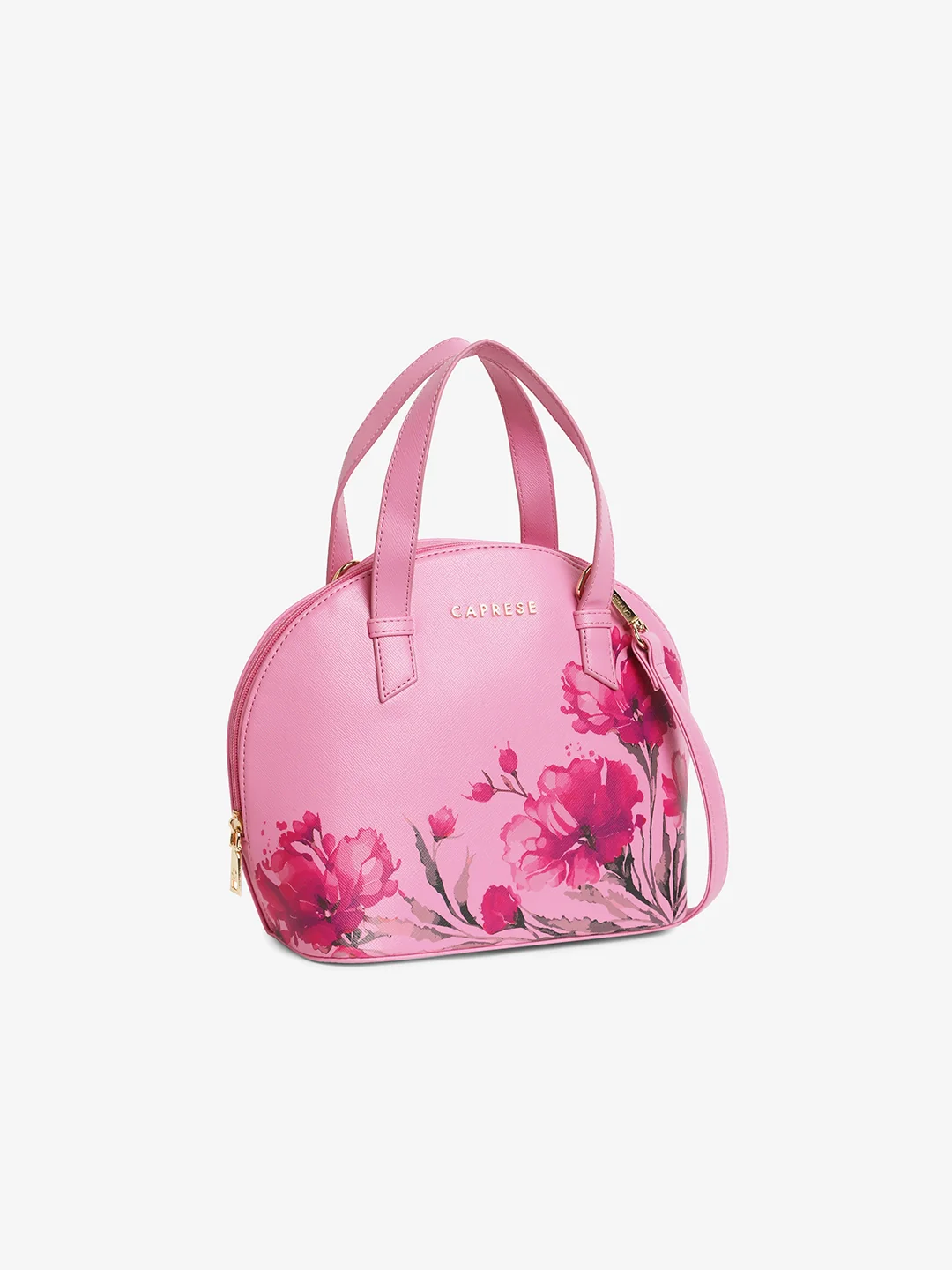 Caprese Chloe Small Violet Satchel Bag - Image 5