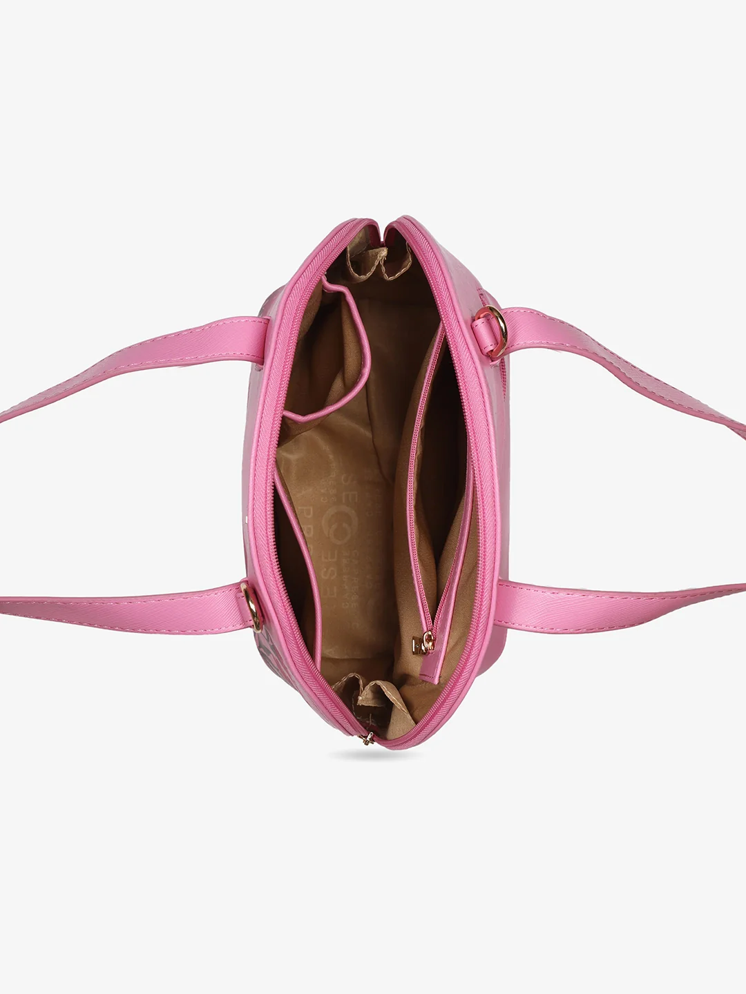 Caprese Chloe Small Violet Satchel Bag - Image 7