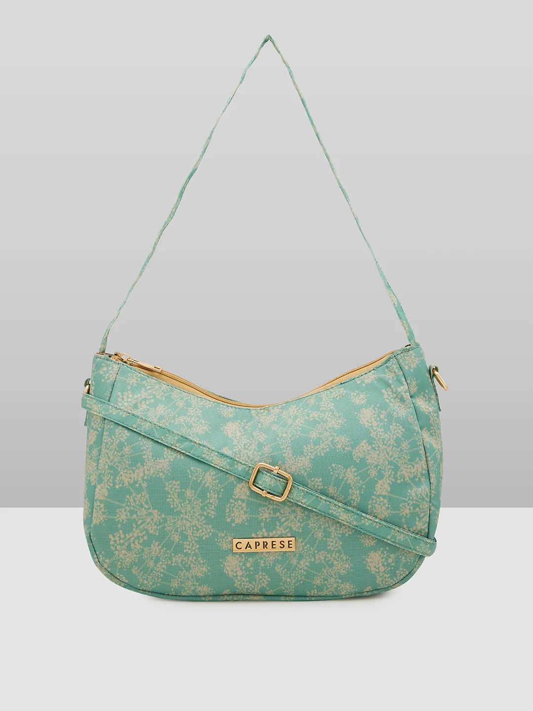Caprese Chrysan Medium Sage Sling Bag