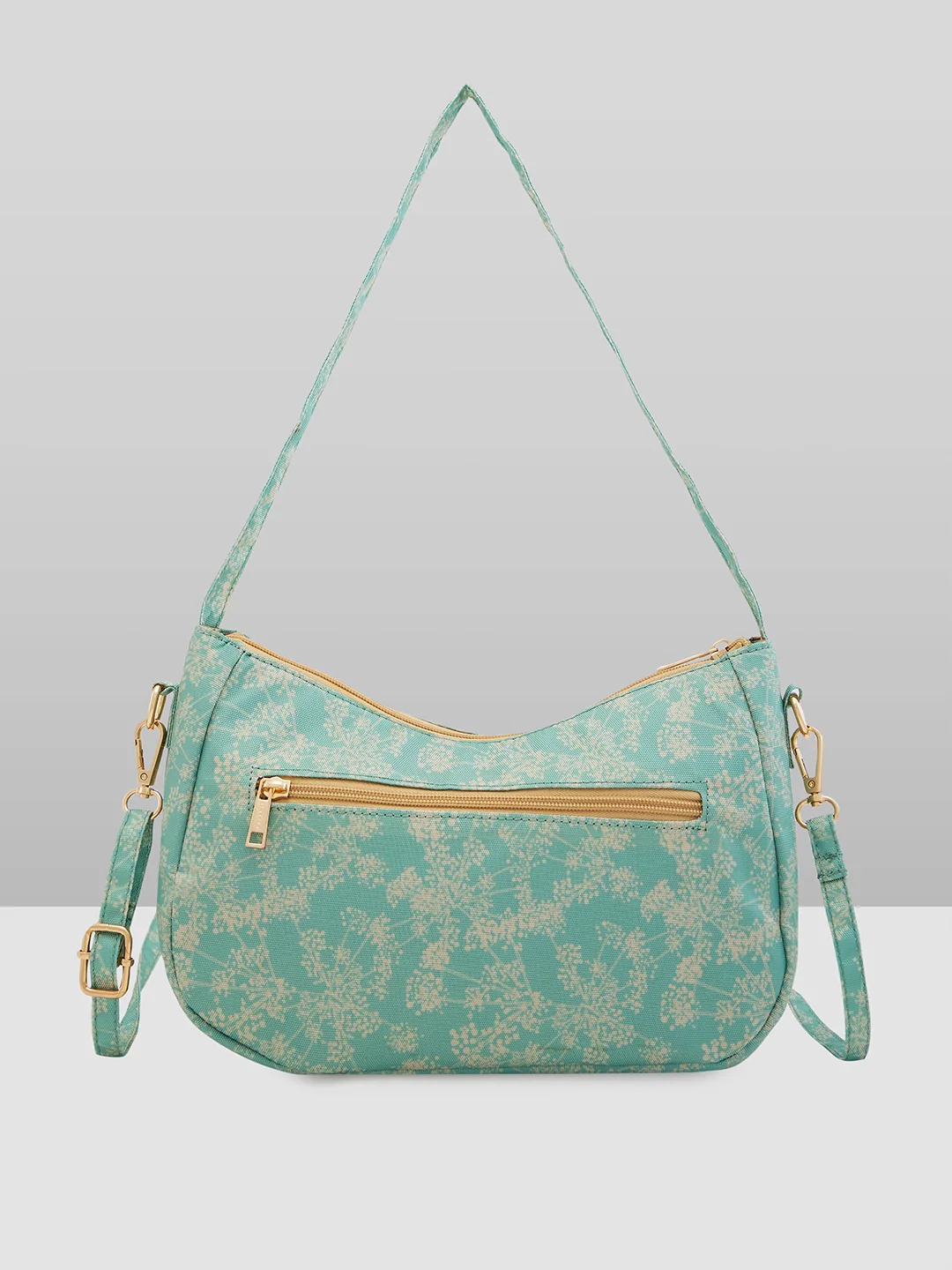 Caprese Chrysan Medium Sage Sling Bag - Image 3