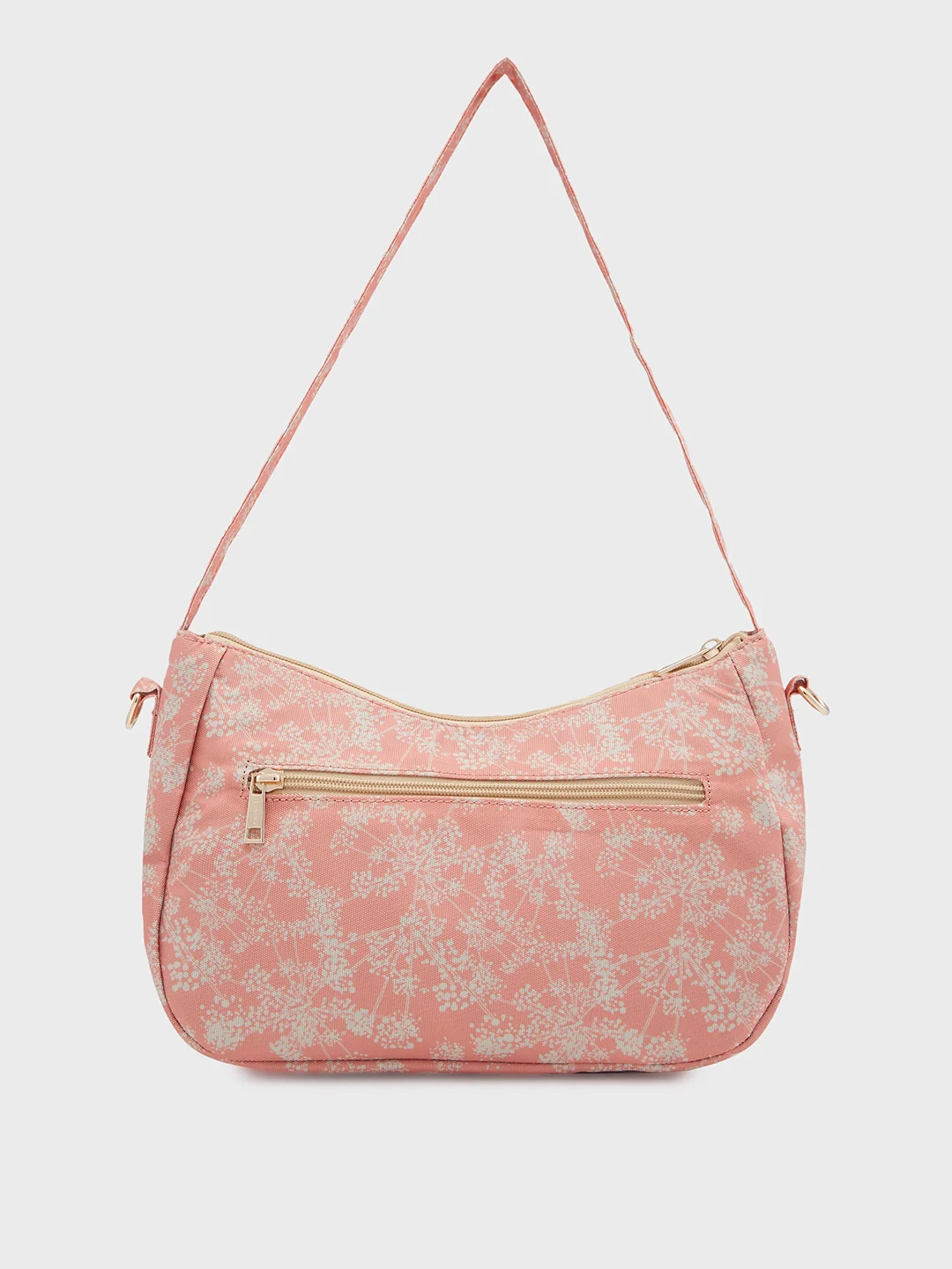 Caprese Chrysan Medium Coral Sling Bag - Image 3
