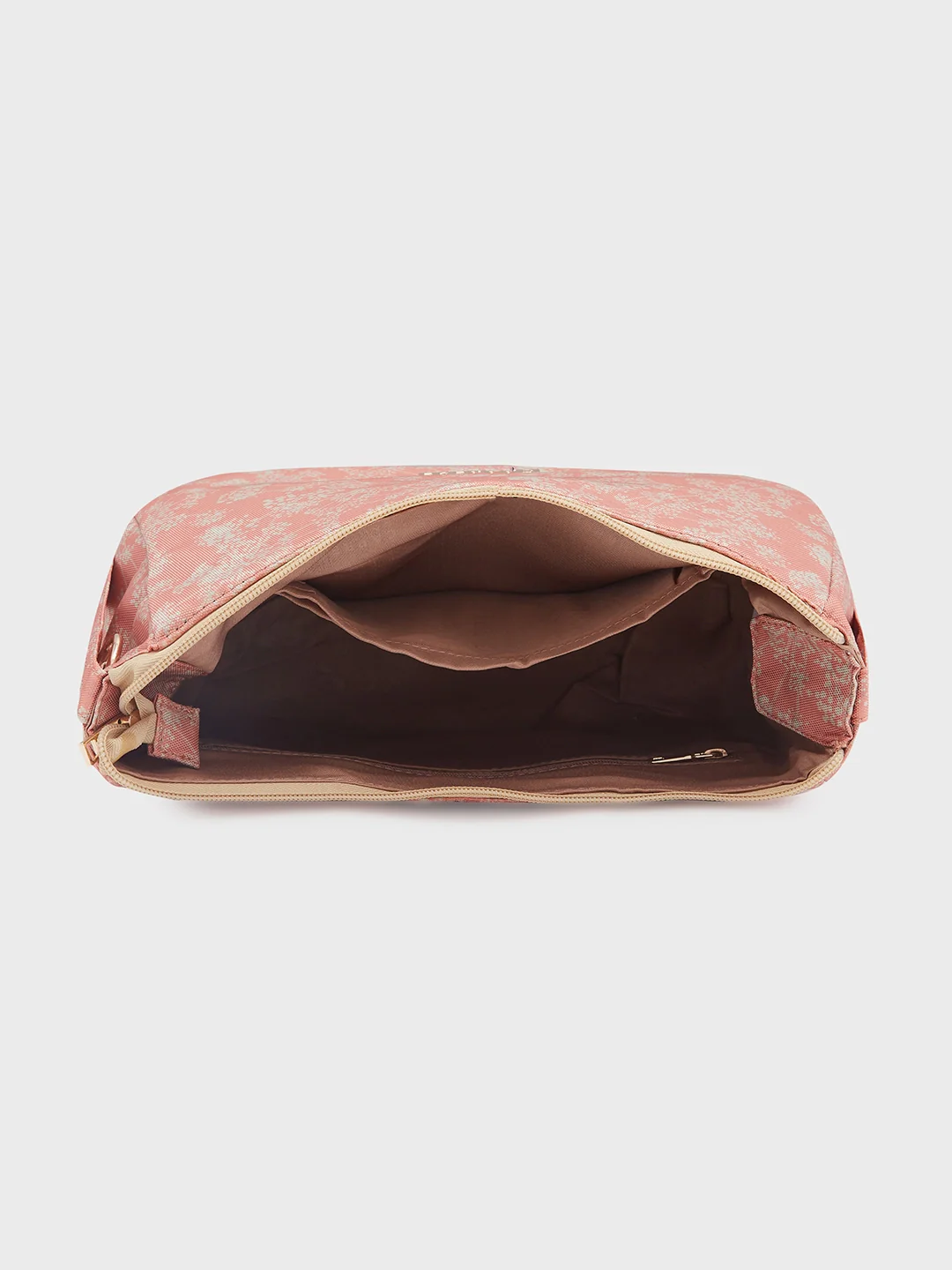 Caprese Chrysan Medium Coral Sling Bag - Image 7