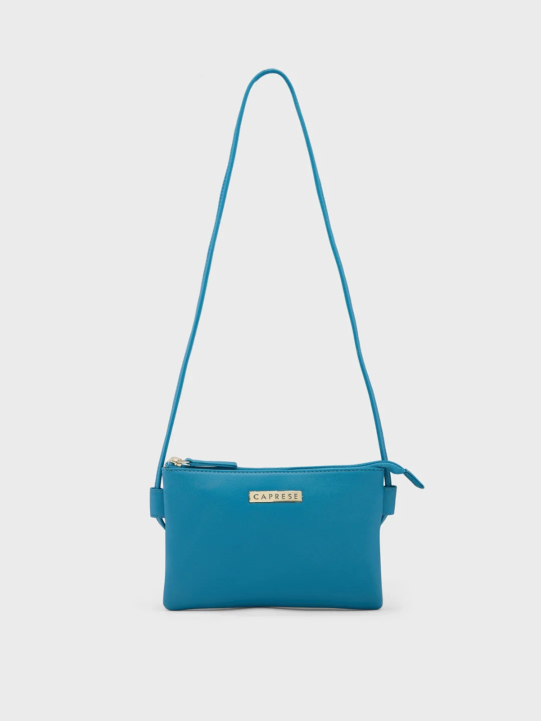 Caprese Clairice Medium Teal Sling Bag