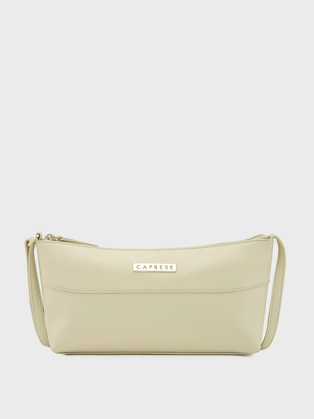 Caprese Clairice Small Pastel Green Sling Bag