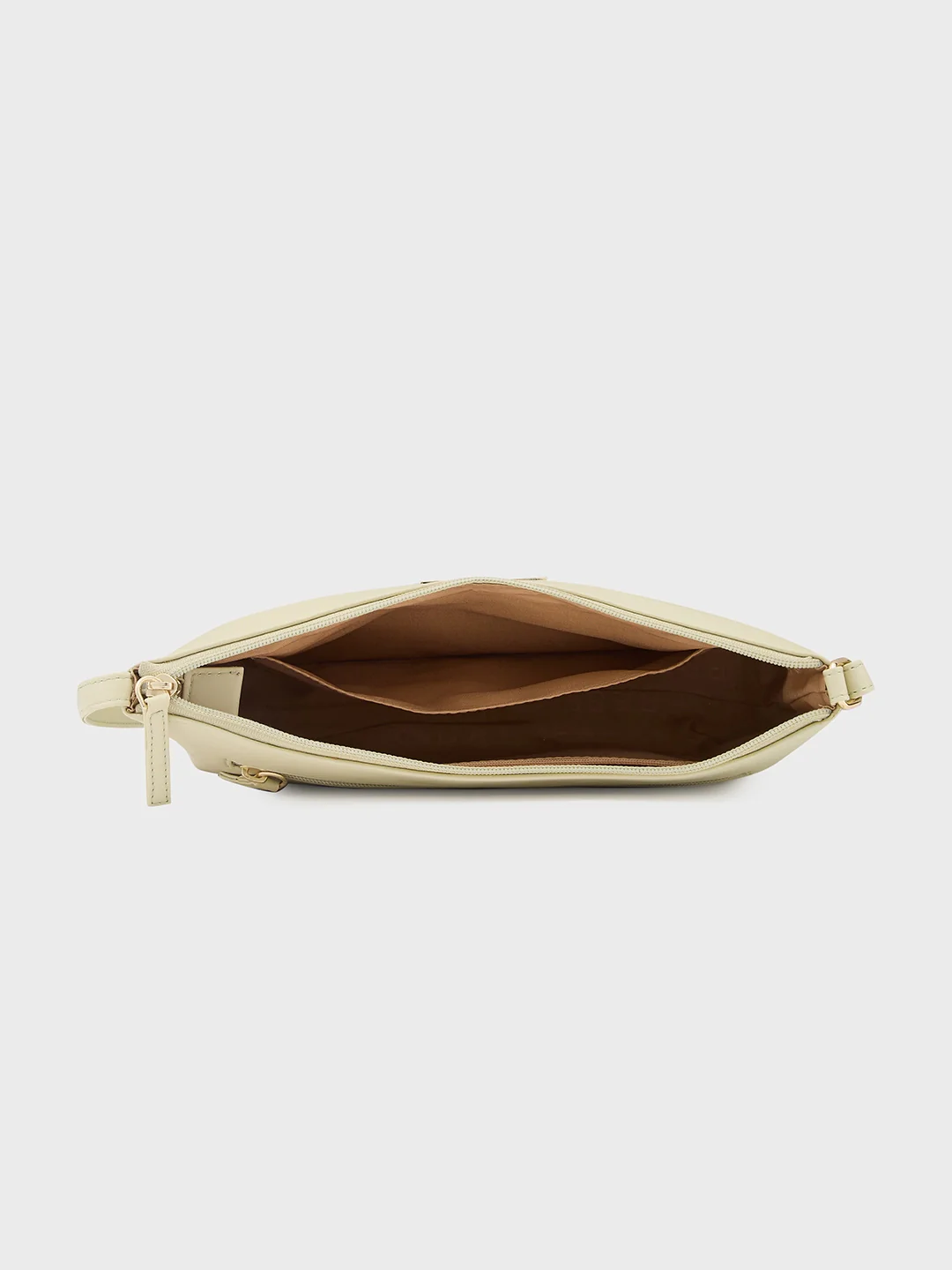 Caprese Clairice Small Pastel Green Sling Bag - Image 11
