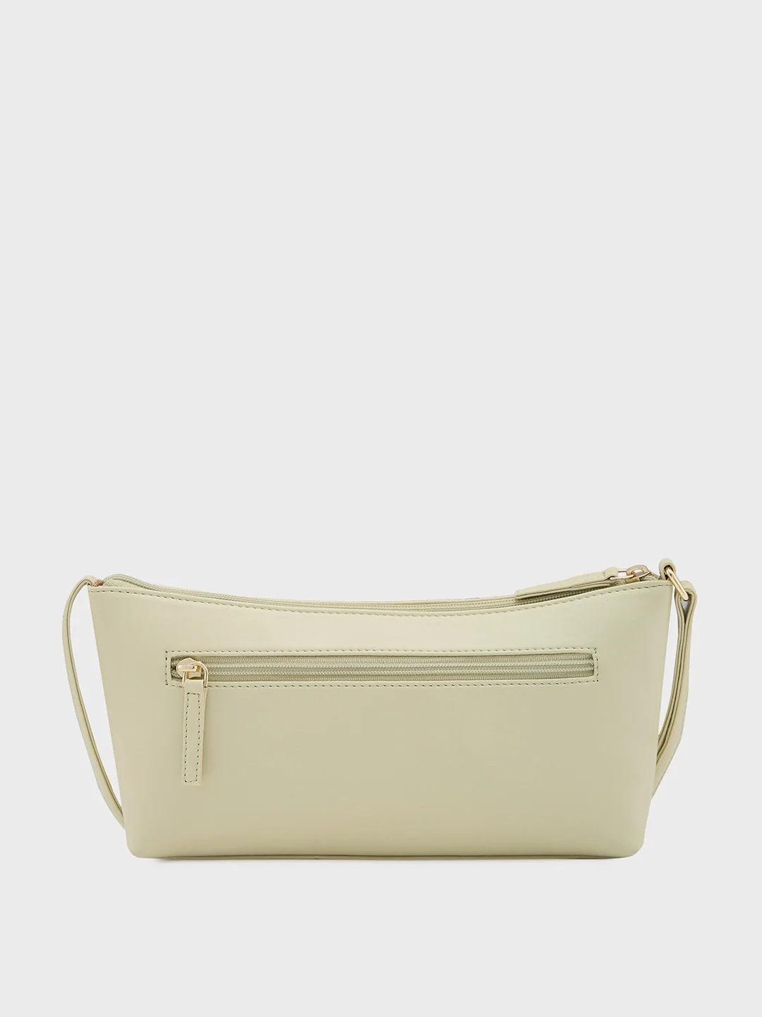 Caprese Clairice Small Pastel Green Sling Bag - Image 5