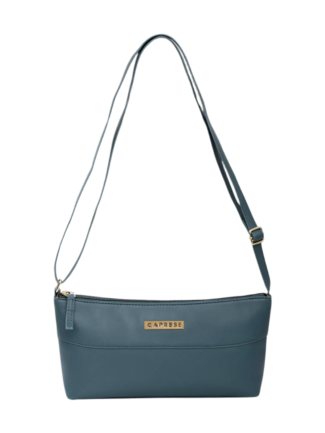 Caprese Clairice Small Teal Sling Bag