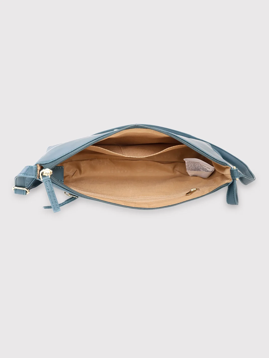 Caprese Clairice Small Teal Sling Bag - Image 10