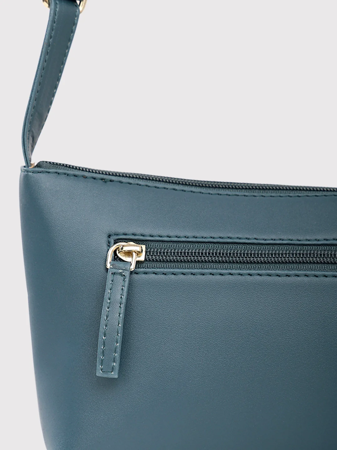 Caprese Clairice Small Teal Sling Bag - Image 8