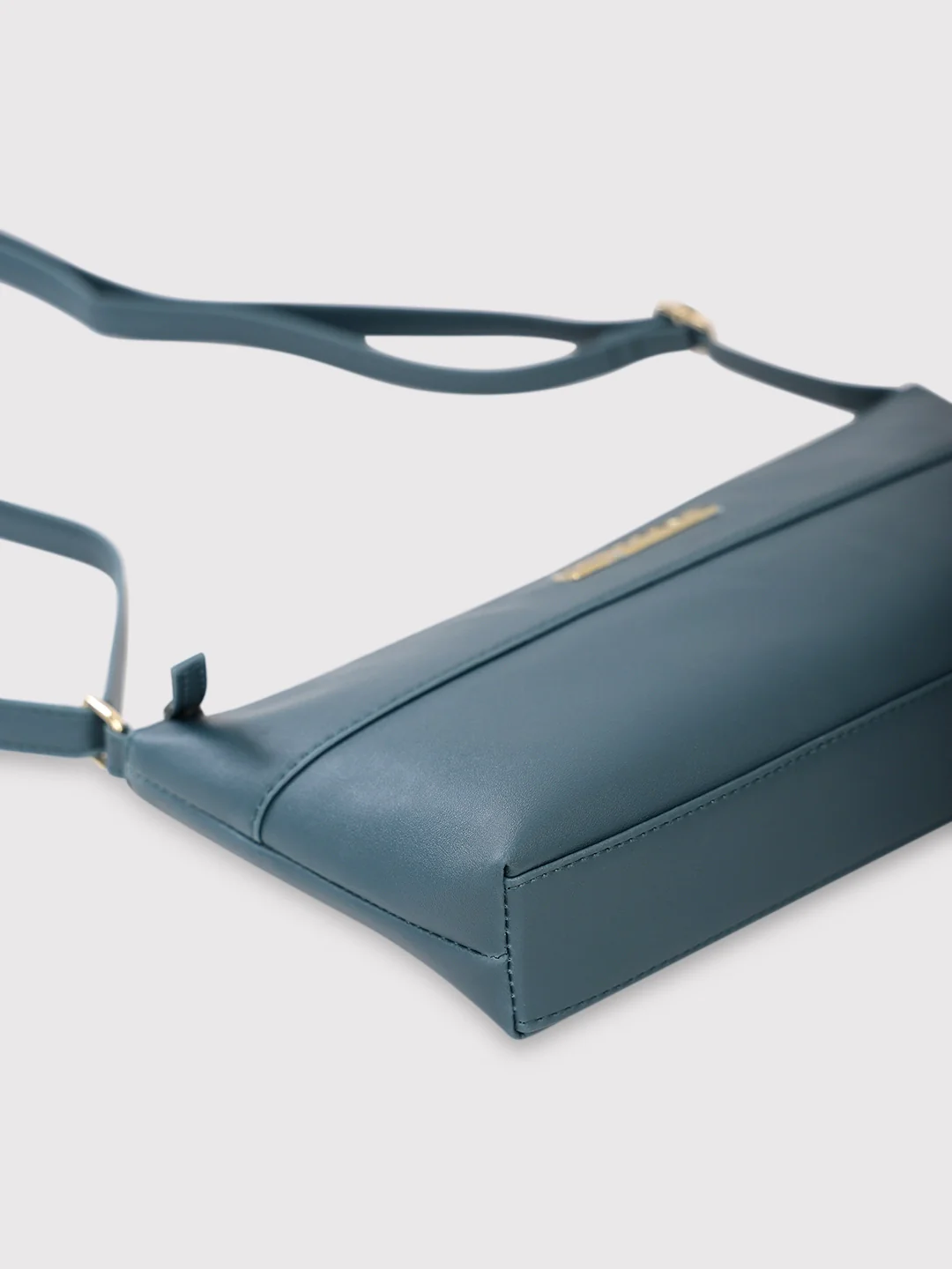 Caprese Clairice Small Teal Sling Bag - Image 9