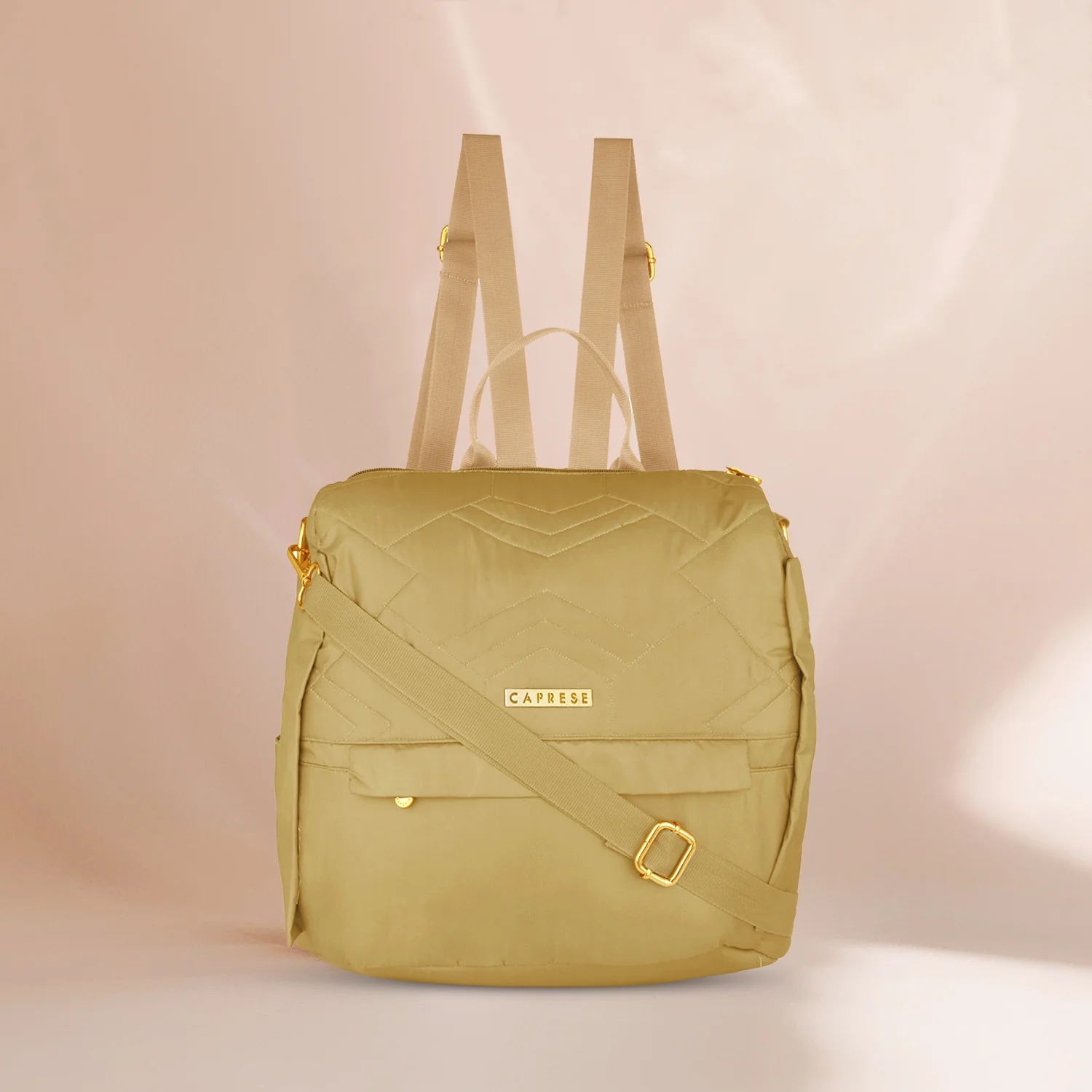 Caprese Clara Large Ochre Backpack