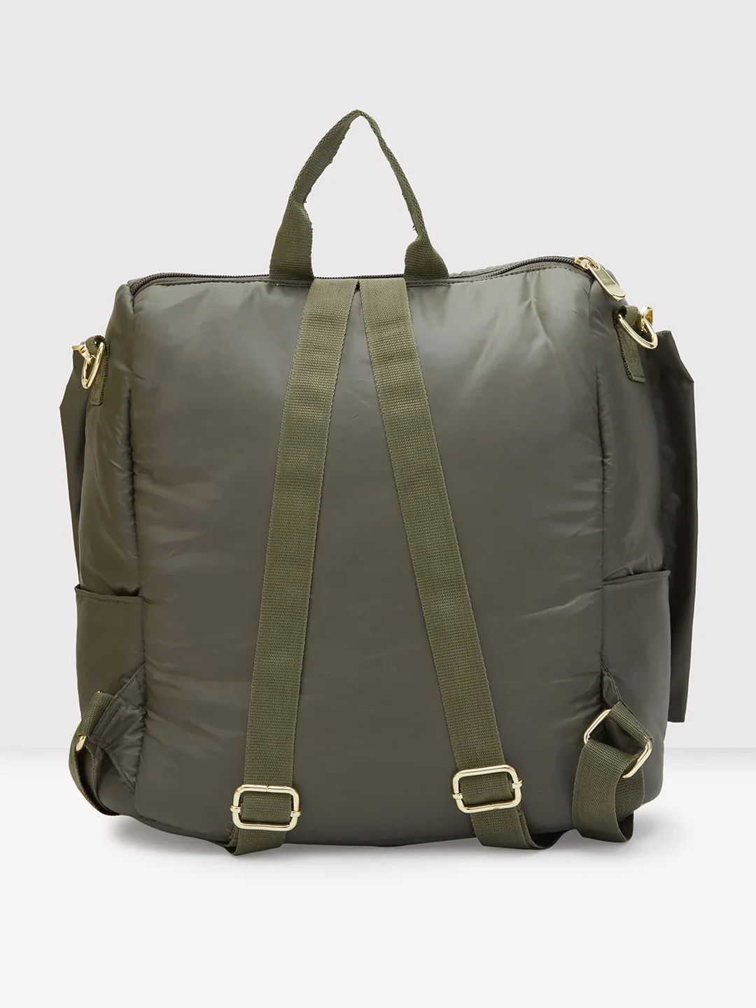 Caprese Clara Large Olive Backpack - Image 4