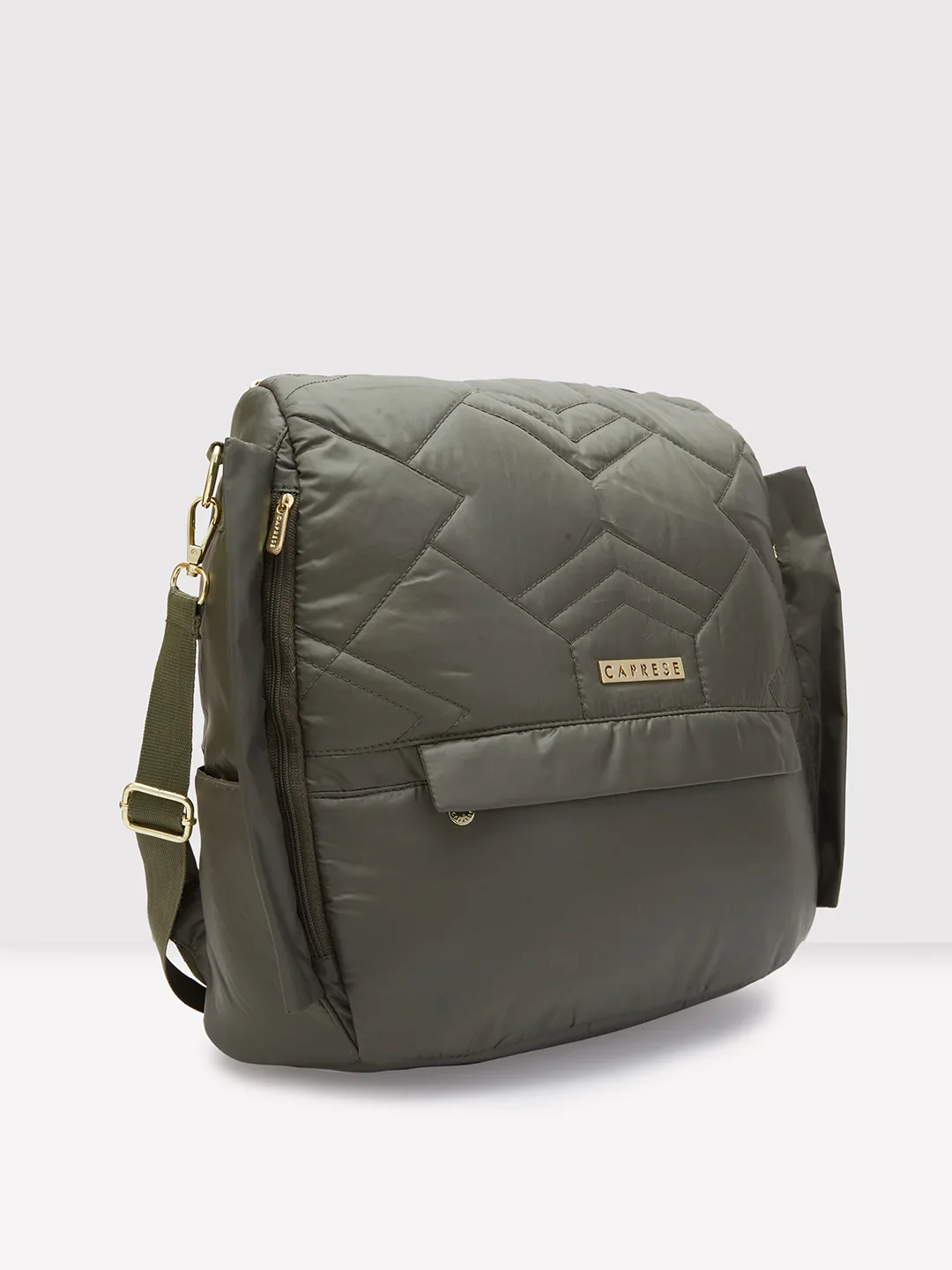 Caprese Clara Large Olive Backpack - Image 5