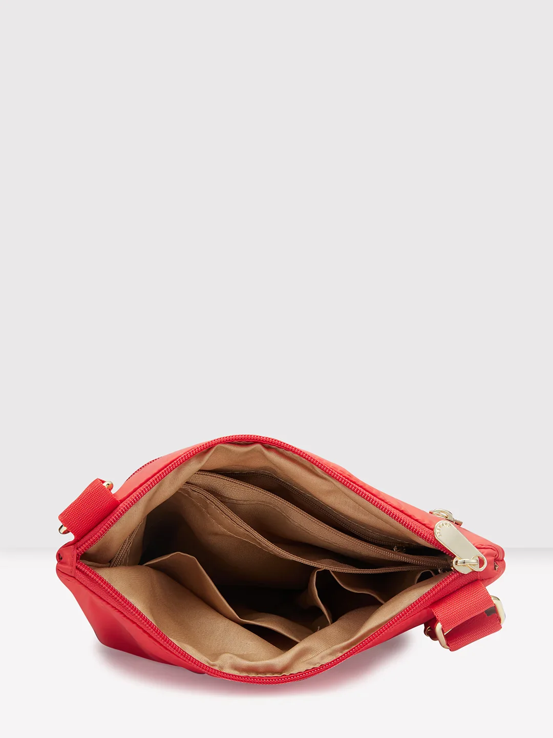Caprese Clara Medium Red Sling Bag - Image 10
