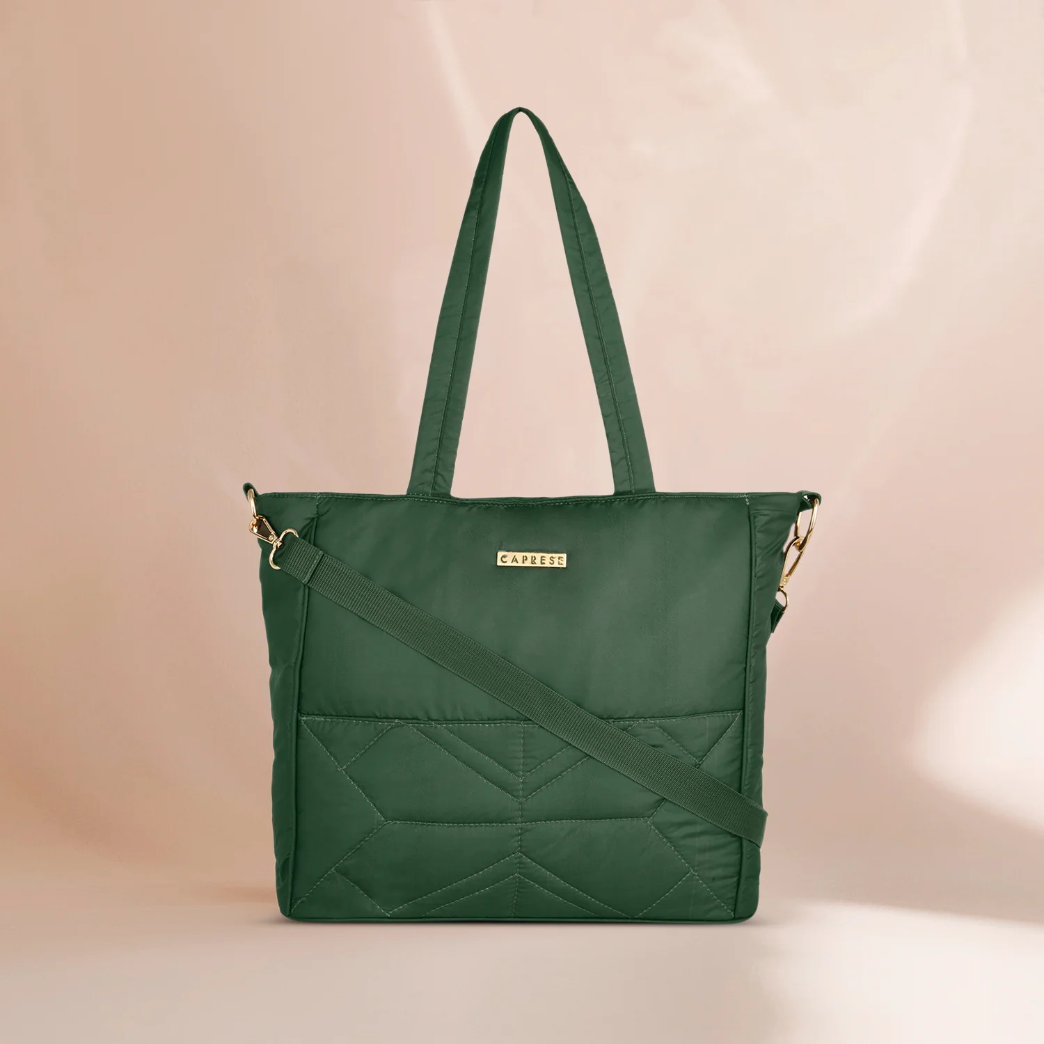 Caprese Clara Medium (E) Olive Tote Bag - Image 2